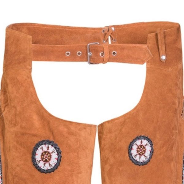 Brown Peru Western Cowboy Chaps For Sale