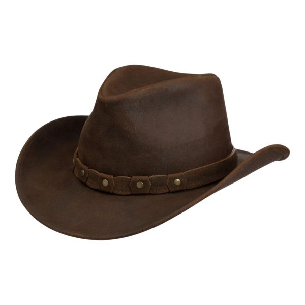 Chocolate Brown Cowboy Hat For Sale 