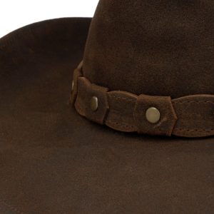 Chocolate Brown Cowboy Hat For Sale 