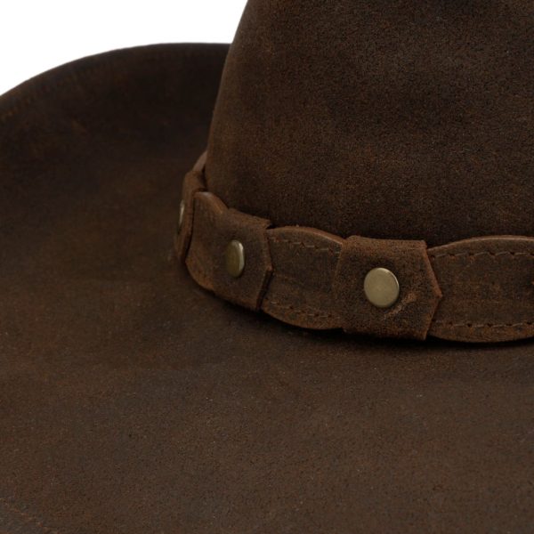 Chocolate Brown Cowboy Hat For Sale 