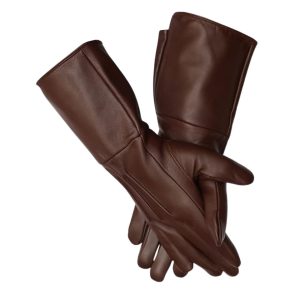 Dark Brown Best Full Gauntlet Gloves
