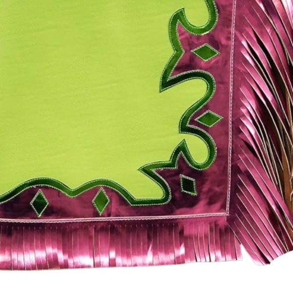 Neon Blaze Rodeo Chaps Green & Hot Pink