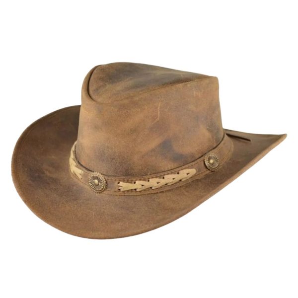 Nomad Outback Leather Hat For Sale