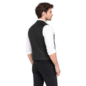 Classic Leather Riding Vest