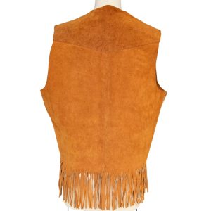 Vintage Rodeo Suede Fringes Leather vest.