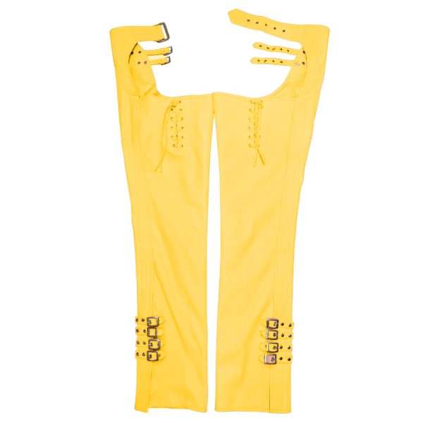 Lemon Rush Assless Leather Chap