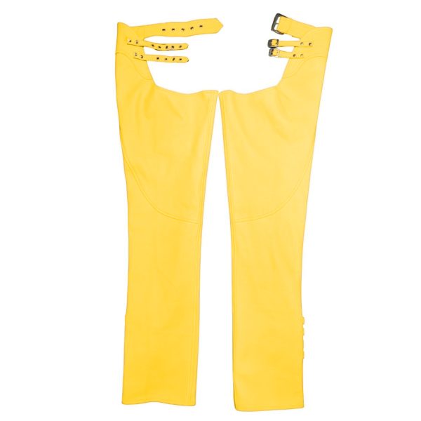 Lemon Rush Assless Leather Chaps