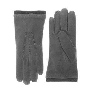 Graphite Touch Premium Grey Suede Gloves