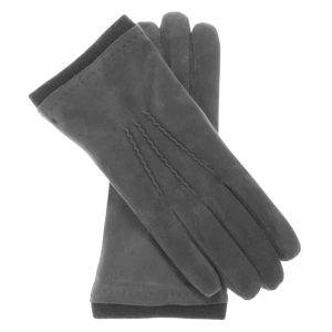 Graphite Touch Premium Grey Suede Gloves