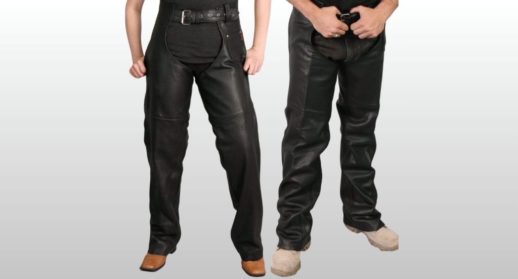 mens leather chaps
